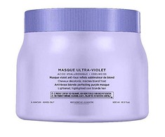 Kérastase Blond Absolu Masque Ultra-Violet geltonus atspalvius neutralizuojanti plaukų kaukė, 500 ml