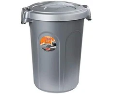 Stefanplast Zolux Maisto konteineris Jerry 46 l 44.5x40x61 cm spalva pilka