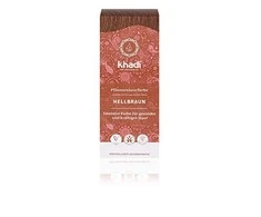 Augaliniai šviesiai rudi plaukų dažai šviesiai rudas, Khadi Naturprodukte, 100g
