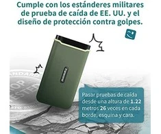 TRANSCEND ESD380C 1TB Išorinis kietasis diskas SSD USB 3.2 Gen 2 Type C
