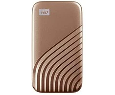 Kietasis diskas Western Digital My Passport SSD 2TB auksinė