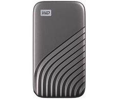 Kietasis diskas Western Digital Sandisk WD 1TB My Passport SSD - Portable SSD, iki 1050MB/s Read and 1000MB/s Write Speeds, USB 3.2 Gen 2 - Space Gray, EAN: 619659184001