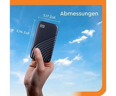 Kietasis diskas Western Digital SSD External SANDISK WDBAGF0010BBL-WESN