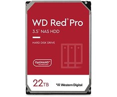 Sandisk HDD - Western Digital Raudona Pro 3,5" 22000 GB Serial ATA III