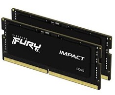 Nešiojamo kompiuterio atmintis „Kingston KF548S38IBK2-64“ 64 GB 4800 MHz DDR5 CL38 SODIMM (2 vnt. rinkinys) „FURY Impact“ | „Kingston“