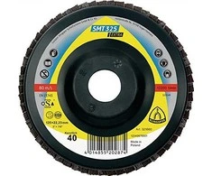 Lapelinis šlifavimo diskas KLINGSPOR Extra SMT 325 125x22,2 60