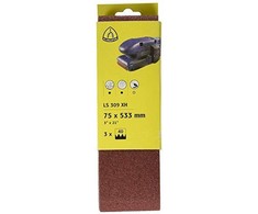 Pasy Šlifavimo juostos, drobės apdaila, 309 mm x 75 x 533 mm, gr.40 (3 vnt. rinkinys)[7018]
