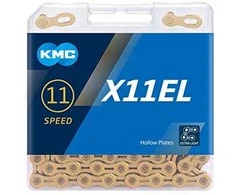 Grandinė KMC X11EL Ti-N Gold 11-speed 118-links