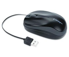 Leitz KENSINGTON Pro Fit Retractable Mobile Pelė juoda