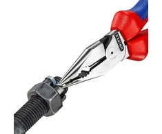 Kombinuotos replės siauroms žiaunomis KNIPEX 0822185