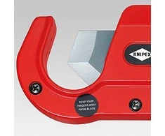 Plastikinių vamzdžių kirpimo įrankis KNIPEX