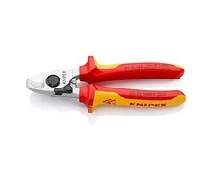KNIPEX NOŻYCE IZOLOWANE 1000V DO CIĘCIA KABLI I PRZEWODÓW 165mm Fi15mm / 50mm2