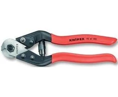 Žnyplės kabeliams ir trosui Ø 6 mm, 10 mm², spyruoklė, Knipex