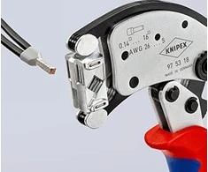 Antgalių užspaudimo replės KNIPEX Twistor 16