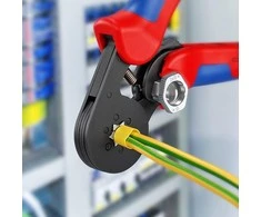 Antgalių užspaudimo replės su savaiminiu susireguliavimu KNIPEX 975314