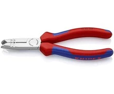Laidų kirpimo-nužievinimo replės KNIPEX