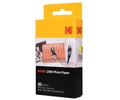 Foto popierius Kodak ZINK momentinėms nuotraukoms, 5x7.6 cm, 20 vnt.