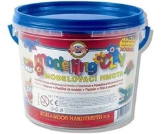 Koh I Noor Plasticinas 8 spalvų kibire 700g (248975)