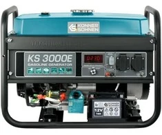 Konner &amp; Sohnen Generatorius benzininis 3000W, KS 3000E