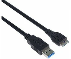 USB kabelis PremiumCord USB-A - mikro B 0, 5 m Juoda (ku3ma05Bk)