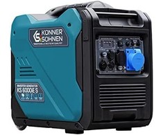 Benzininis inverterinis generatorius Könner &amp; Söhnen KS 6000iE S, 5kW
