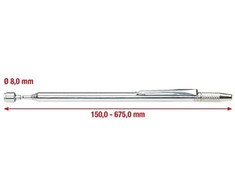 Teleskopinis magnetas KS TOOLS 500g