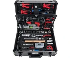 Universalus įrankių komplektas 1/4"+1/2" 127 vnt, KS Tools