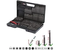208 dalių sukimo antgalių rinkinys KS TOOLS