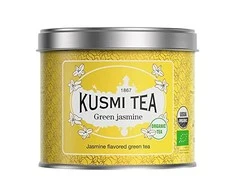 Organic žalias tea Kusmi Tea Žalias Jasmine, 90 g (in a metal tin)