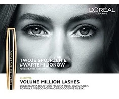 Blakstienų tušas L'Oreal Volume Million Lashes SO COUTURE itin juodas 9,6ML