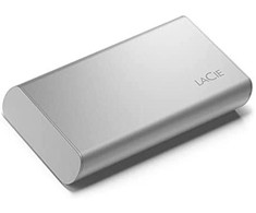 Kietasis diskas LaCie išorinis nešiojamas SSD v2 (2,5 colio / 1 TB / USB 3.1 C tipo)