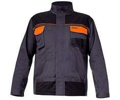 Lahti Pro Bluza, Grafito-oranžiniai megztiniai, 190g/m2, "2l (54)", CE, lahti