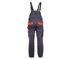 Lahti Pro Ogrodniczki Grafito oranžinės spalvos kombinezonas, 190 g/m2, "2l (54)", ce, lahti