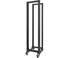 Atviras stovas Lanberg 42U 600X800, juodas