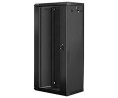 LANBERG WF01-6427-10B sieninis stovas 19 colių išmontuojamas plokščias paketas 27U/600x450mm juodas
