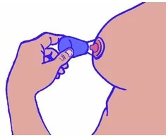 LANSINOH spenelio korekcinė taurelė - pompa LATCH ASSIST