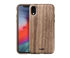 Laut PINNACLE – iPhone XR dėklas su natūralia mediena (graikinis riešutas)