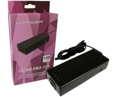 LCP LC-Power LC-NB-PRO-120 maitinimo adapteris / inverteris Vidaus 120 W Juoda