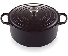 Puodas - Le Creuset Signature 30cm 8.1L Ketaus Puodas Juodas