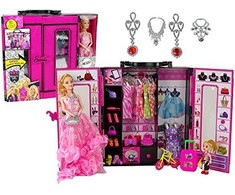 Lėlė su drabužine ir aksesuarais Lean Toys