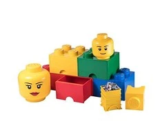 LEGO® dėžutė - didelė minifigūrėlės galva (mergina) 40321725