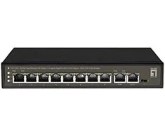 Šakotuvas Level One LevelOne 8 x FE FGP-1031 2xGE 120W 8xPoE +