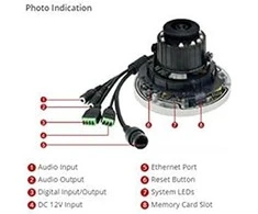 Level One IP kamera LevelOne LevelOne IPCam FCS-3307 Dome Out 5MP H.265 IR 12W PoE