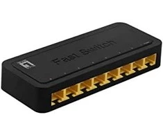 Šakotuvas Digital Data Communications „LevelOne“ komutatorius su 8 greitaisiais Ethernet prievadais, nevaldomais (FEU-0812)