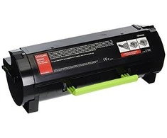 Dažomieji milteliai LEXMARK 60F0HA0, Juoda