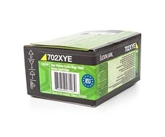 Lexmark 70C2XYE (702XC) Toneris kasetė, Geltona, 4000 puslapių