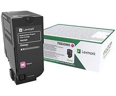 Lexmark 75B20M0 tonerio kasetė Originalus Rausvai raudona 1 vnt
