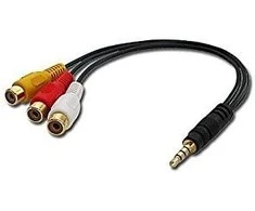 ADAPTERIS 3.5MM IKI 3XPHONO F/35539 LINDY