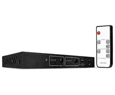 AV Jungiklis - LINDY 2x2 HDMI 18G Matrix Sujungimas ir Perjungimas, 4096x2160@60Hz, Juodas