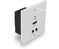 AV Ilgintuvas - LINDY Cat.6 HDMI 4K60 HDBaseT Sieninis Plokštelės Ilgintuvas, PoC 70 m